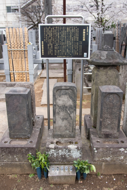 樹仙の墓碑　ソメイヨシノ発祥の地　西福寺